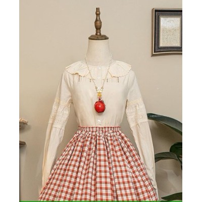Miss Point Apple Garden Blouse(Reservation/Full Payment Without Shipping)